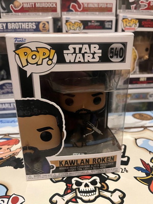 Funko Pop Star Wars Kawlan Roken 540 like new