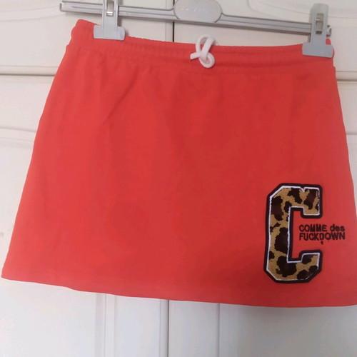 Comme Des Fuckdown cotton skirt red size M like new