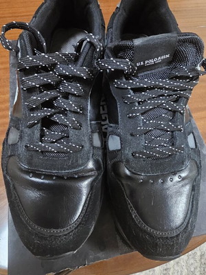 U.S. Polo Assn. Sneakers used, black casual style, size 45