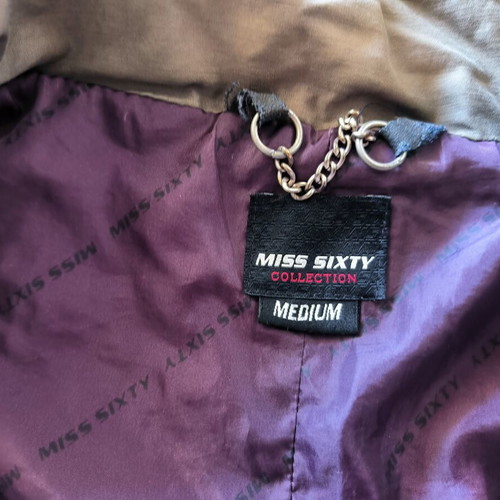 Miss Sixty Vintage Military Jacket used, warm, size S–M