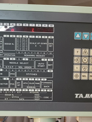 Κεντητική μηχανή Tajima 12κεφαλη μεταχειρισμένη μοντ. TMEF-H612