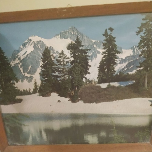 Vintage frames used, set of 2 pieces