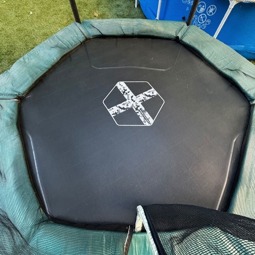 Hexagonal 240 Trampoline used, good condition