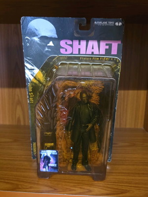 McFarlane John Shaft 'Shaft' Movie Maniacs 3 action figure like new