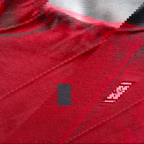 Polo vintage t-shirt used, red, for 4-5 years, 120cm