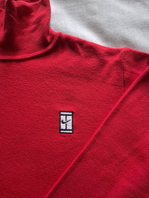 Polo vintage t-shirt used, red, for 4-5 years, 120cm