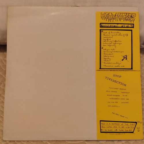 Agathocles Cliché? vinyl record used, metal, 1992