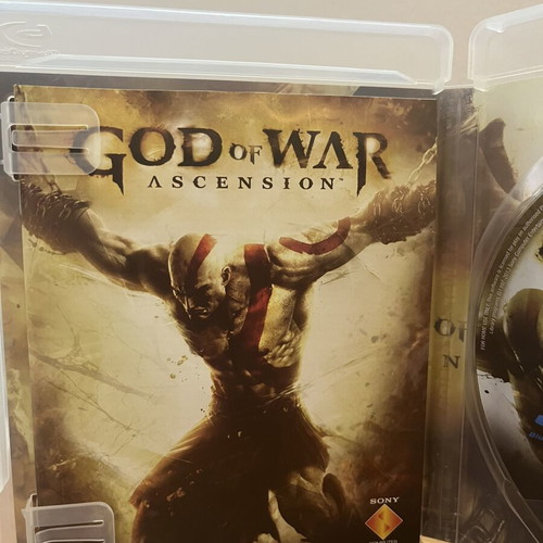 God of War Ascension PS3 game used, Greek subtitles