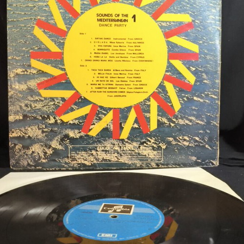 Dance Party Sounds of the Mediterranean record used