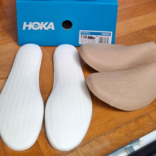 HOKA Bondi 9 women's running shoes, anthracite, size 39 1/3