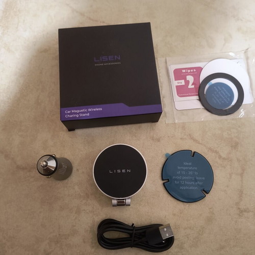 LISEN Car Charger Magsafe 15W New Magnetic Wireless
