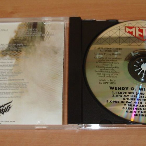 Wendy O. Williams WOW CD used, metal