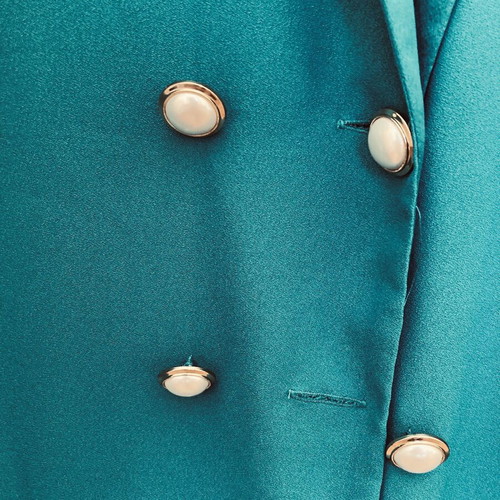 ASOS oversized dress turquoise, wearable as blazer