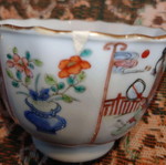 Xianfeng porcelain cup used with flawless saucer