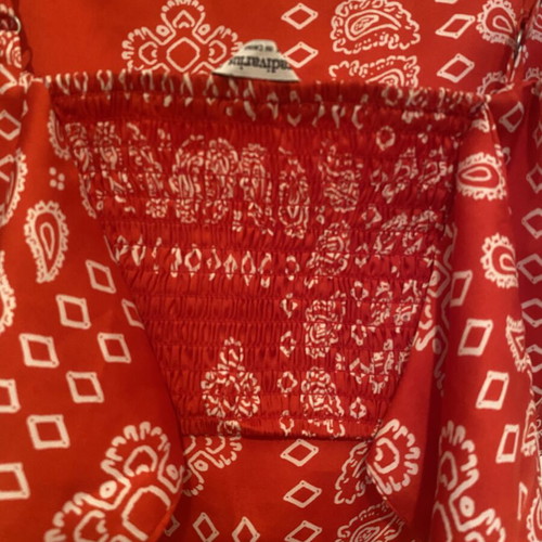 Stradivarius women's top like new with bandana back and straps