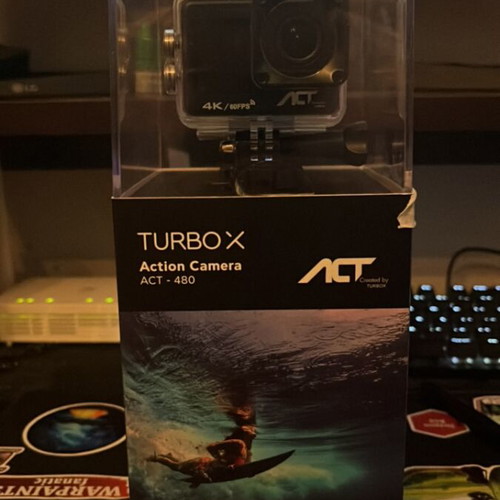 Turbo X Action Camera ACT 480 like new with accessories