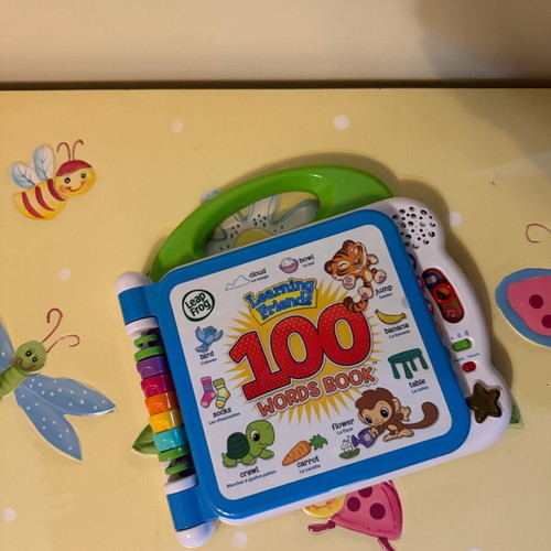 LeapFrog Learning Friends 100 Words Book like new interactive learning toy