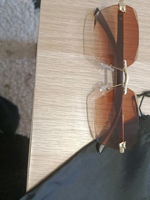 Sunglasses new, black and brown