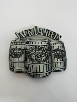 Jack Daniel's Vintage-Style Metal Belt Buckle used