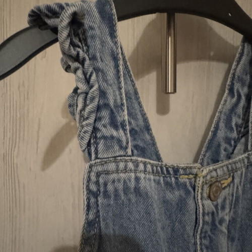 Denim salopette H&M like new, size 98cm for 2-3 years old