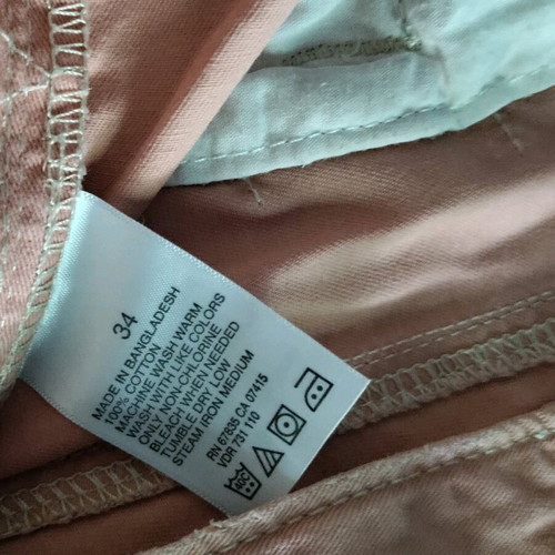 Nautica Jeans bermuda like new, men's, dust pink color, size 34