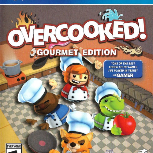 Overcooked Gourmet Edition for PS4 PS5 new