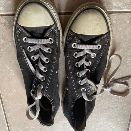 Converse All Star shoes used, size 37.5, black