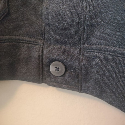 GAP blue/gray men's fleece jacket new size M