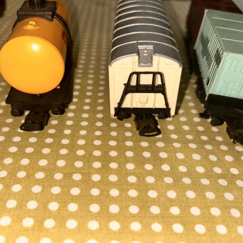 Vintage H0 Model Train Wagons Set of 5 used