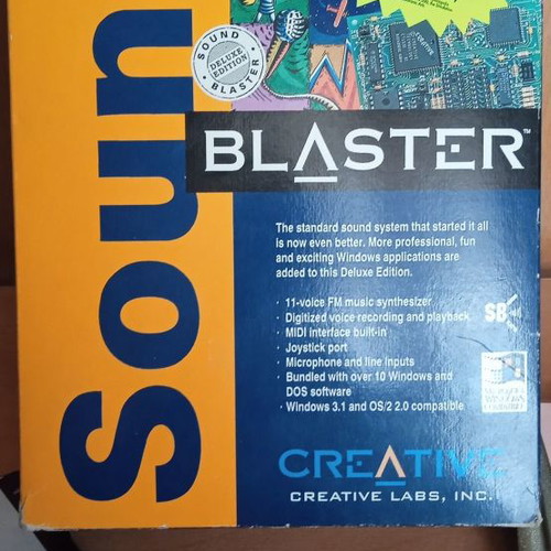 Sound Blaster 2.0 Pro ISA used, boxed, extremely rare