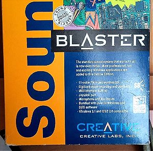 Εξαιρετικά σπάνια Boxed Sound Blaster 2.0 Pro ISA