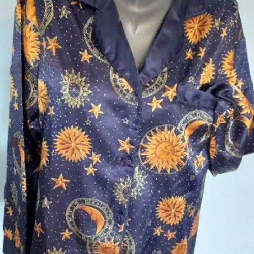 Women's satin pajama like new, plus size