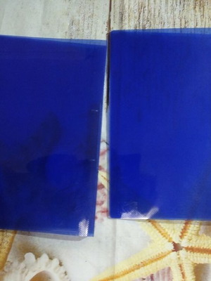 Set of 2 A4 Blue Office Binders new