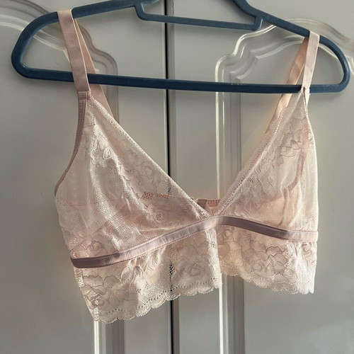 Bralet pink Sinsay like new, size L