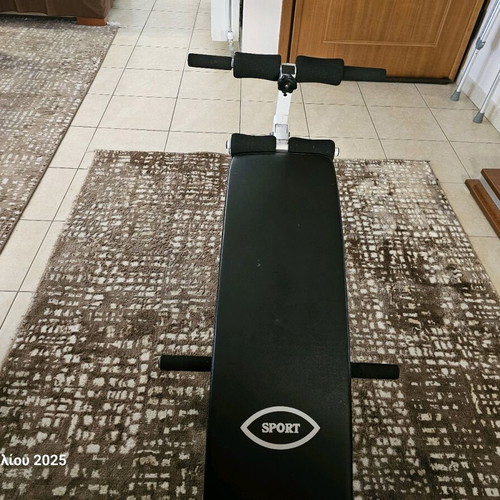 Abdominal bench like new, excellent condition