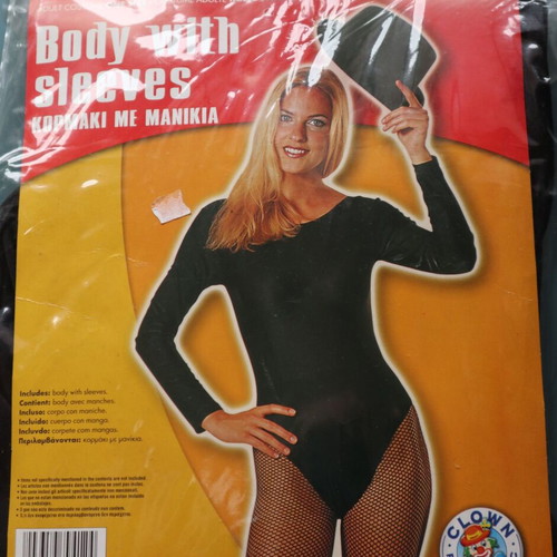 Carnival body with sleeves new, one size