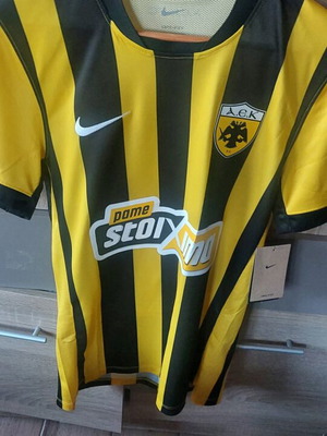 Nike AEK F.C. 2025-26 Home Jersey κίτρινη, καινούργιο, γνήσιο