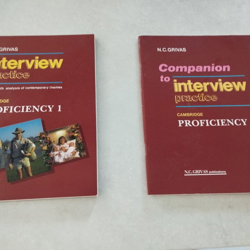 Cambridge Proficiency 1 Interview Practice and Companion books new