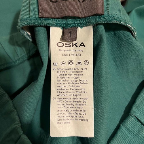 OSKA pants like new, size 38, green