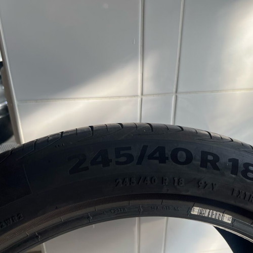 Continental Contact 6 tire used 245/40/18 almost new