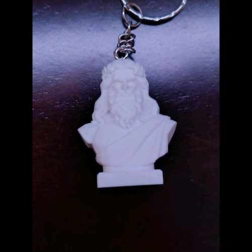 Zeus keychain like new, 3D printed