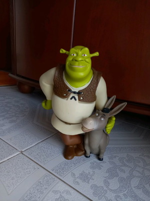 Δοχείο Shrek μεταχειρισμένο για σαμπουάν
