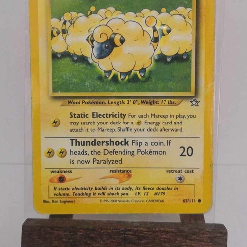 Pokemon card Mareep 65/111 like new -  1,50 - Vendora.cy