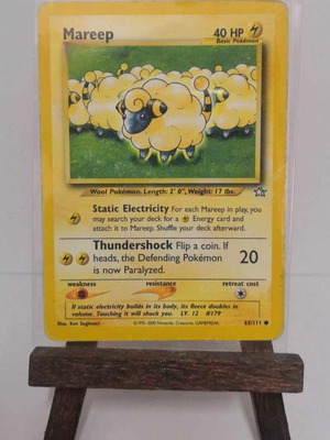 Pokemon card Mareep 65/111 like new