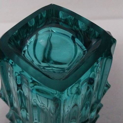 Vase designer Vladislav Urban Sklo Union Czechoslovakia 1968 like new