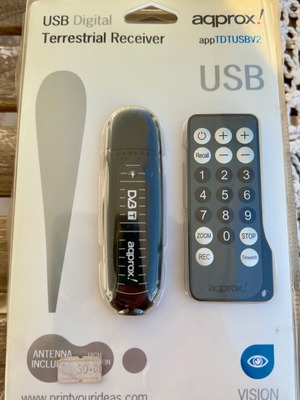 USB digital TV receiver Approx appTDTUSBV2 new