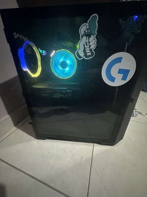 Gaming PC used with AMD Ryzen 7 2700X and GTX 1660 Ti