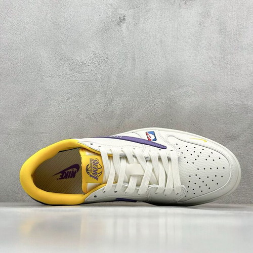 Air Jordan 1 Low LA Lakers Edition new handmade sneakers