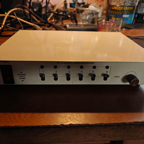 6-Channel Video Switcher used for CCTV