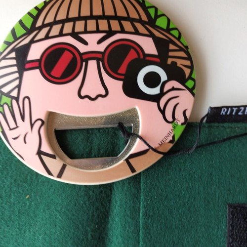 RITZENHOFF COLLECTIBLE DOUBLE-SIDED BOTTLE OPENER